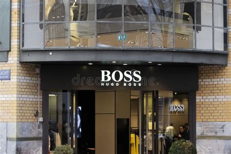 BOSS Store Amsterdam .